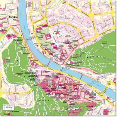 Salzburg - Stadtplan, Großraum | MyPocketmaps
